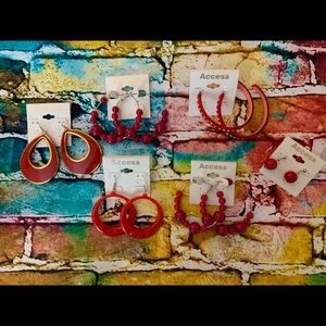 6 Pair Lot of NWT Earrings